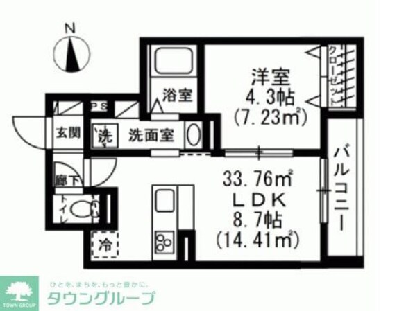 Grand Espoirの物件間取画像